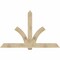 Ekena Millwork Redmond Rough Sawn Timber Gable Bracket, Douglas Fir, 84"W x 53"H x 4"D x 6"F, 15/12 Pitch GBW084X53X0406RED00RDF - alternate 1